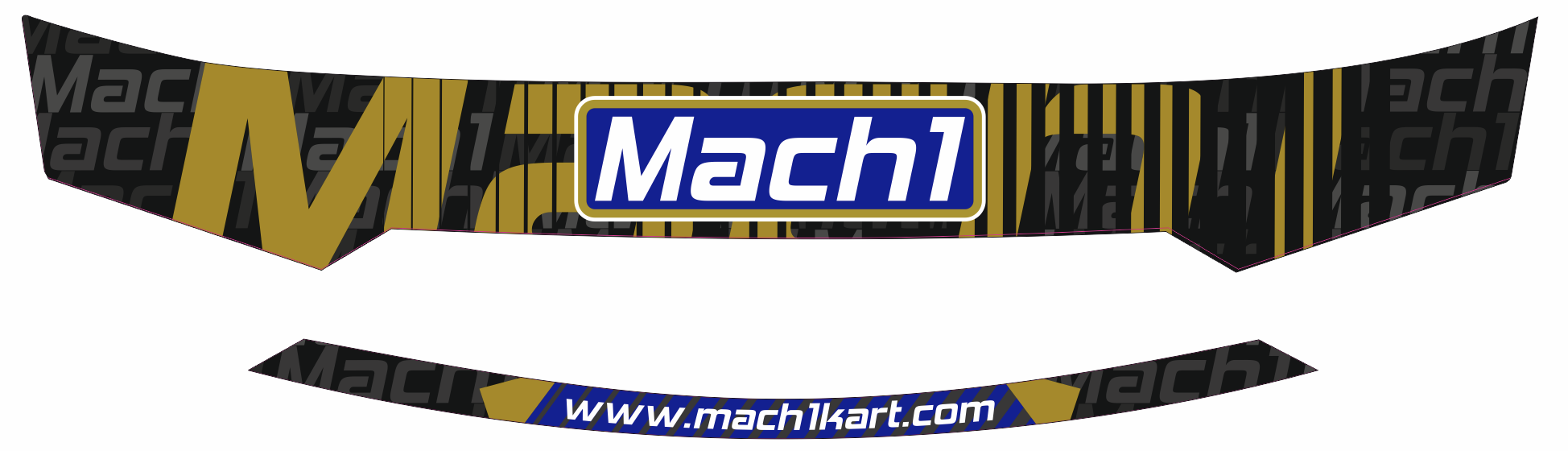 Visieraufkleber Mach1 2025