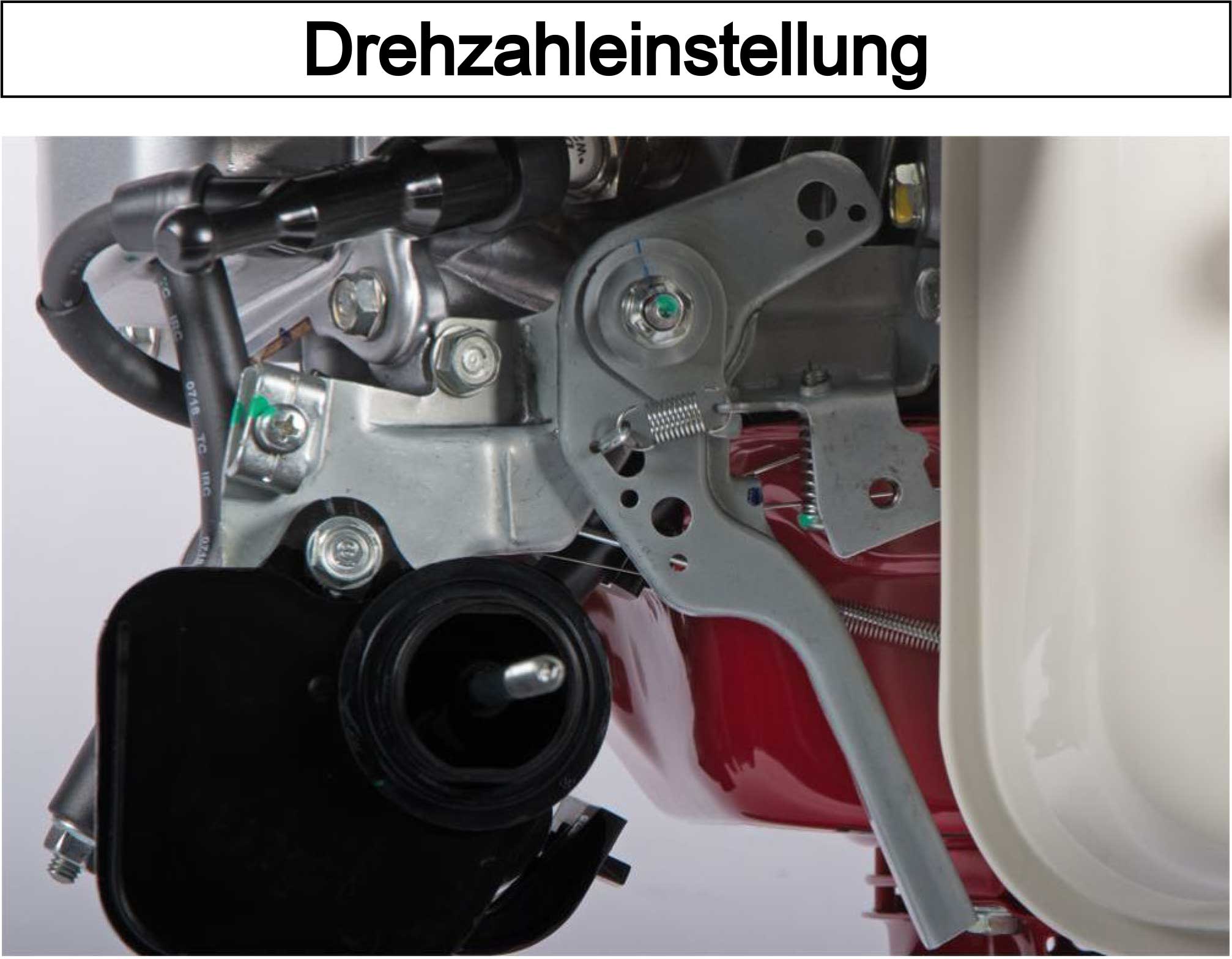 Motor HONDA GX200 RHQ4 mit Getriebe