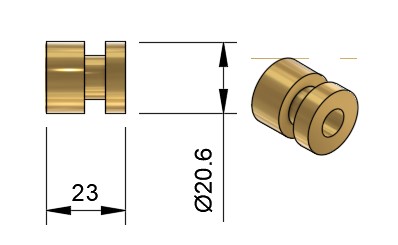 Kolben Bremszylinder EvoX-RZ