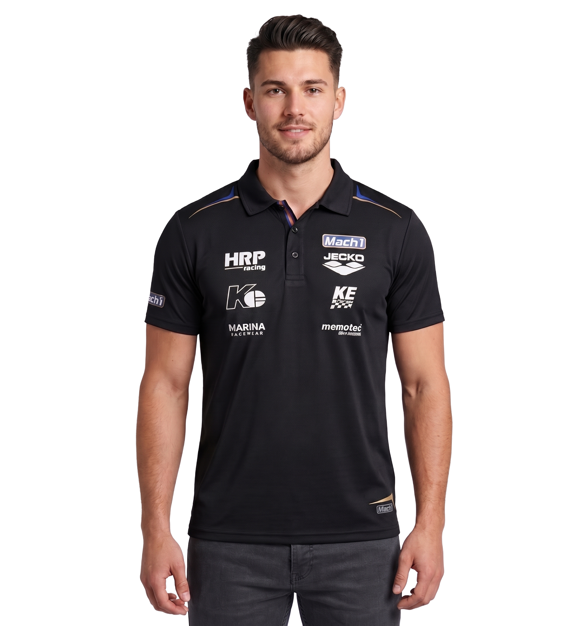 Mach1 Official Teamwear Polo Größe:: L