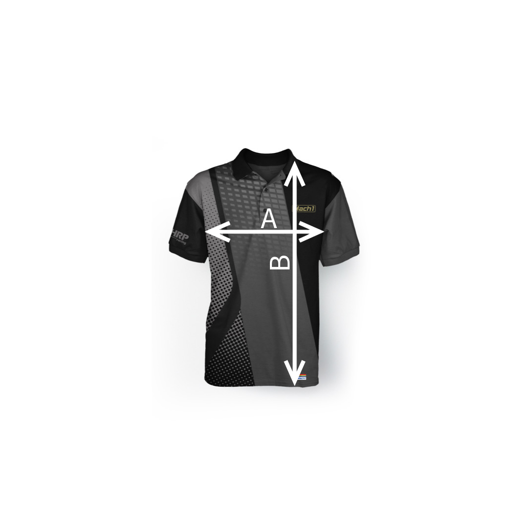 Polo-Shirt Mach1 Bold Style Größe:: XXXL