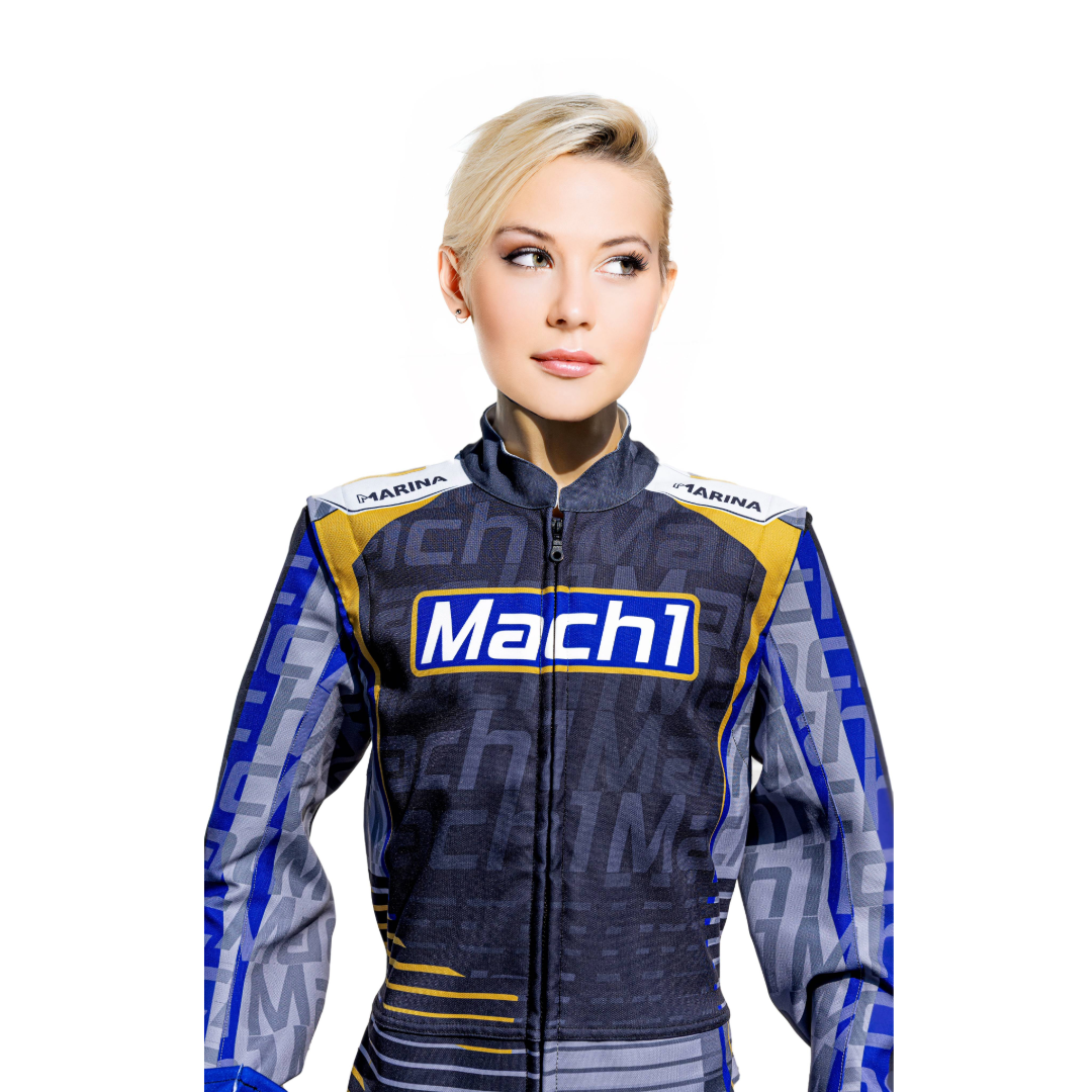 Mach1 UNIK Fahreranzug 2026 – FIA Level 2 | Voll personalisierbar Größe: 64
