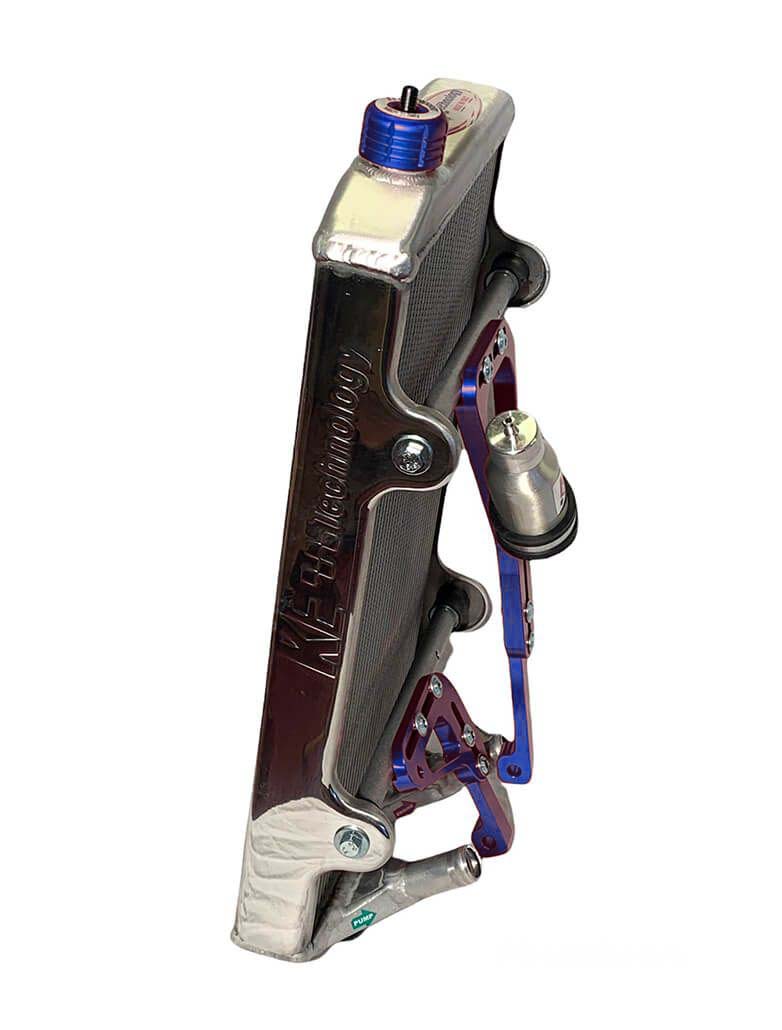 Kühler KE KL260-DOUBLE 375x260x32 mit Halter