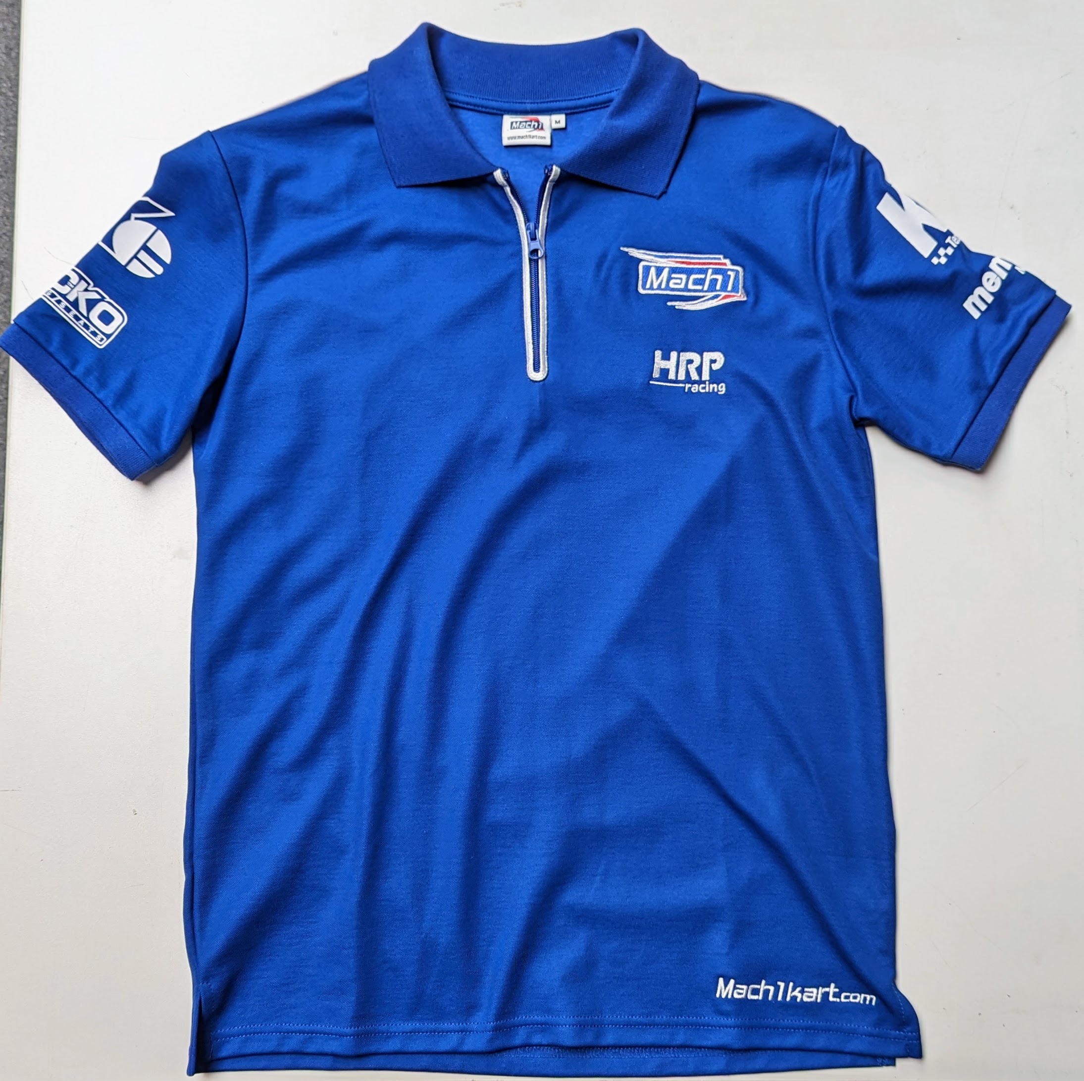 Polo-Shirt Mach1 blau Gr. S