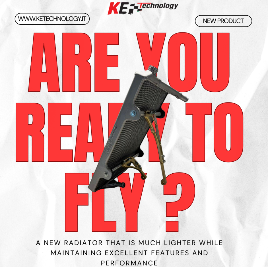 Kühler KE FLY 290 375x290x22 mit Halter