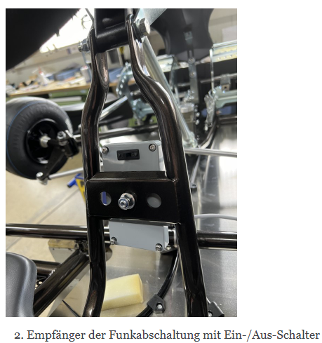 Funkabschaltung JK Elektro-Antrieb