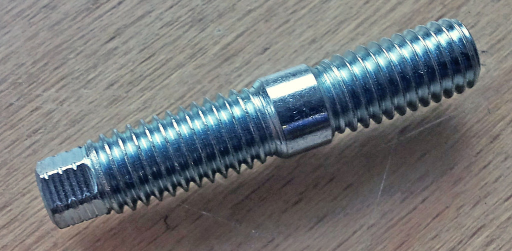 Radbolzen M8 SW6, 12 Stück