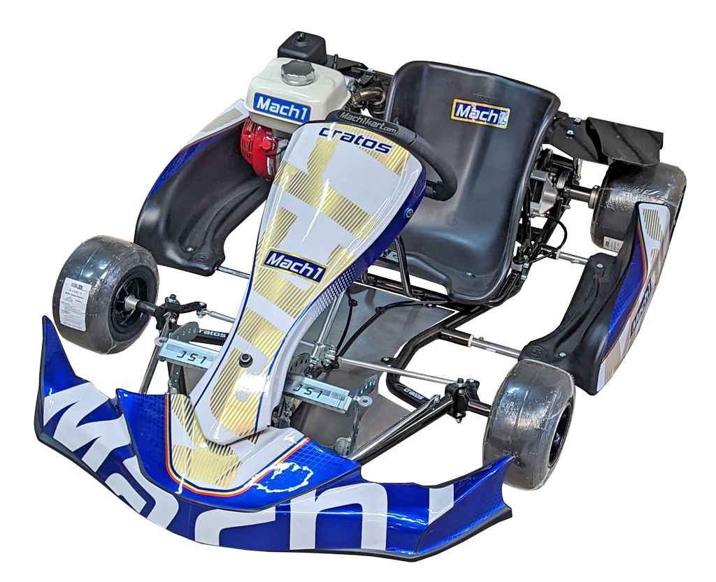 Slalom-/Jugendkart Mach1 Cratos Benzin