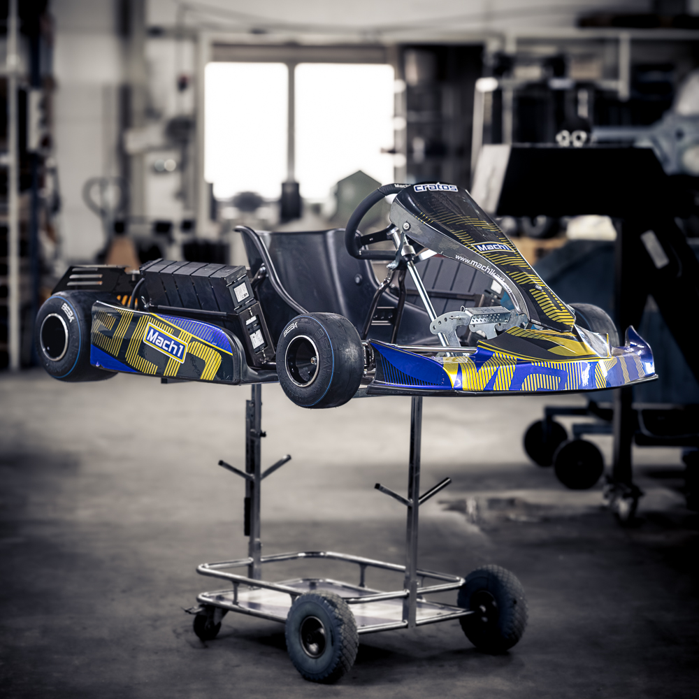 Elektro Slalom-/Jugendkart Mach1 Cratos-H und Umrüstkit