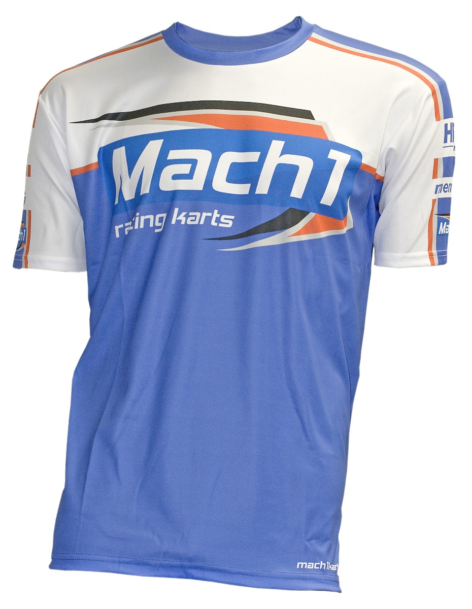 T-Shirt MACH1 blau Gr. XXL