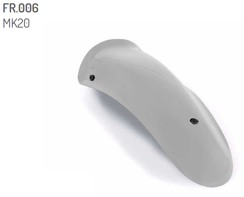 Frontschild MK20 weiß